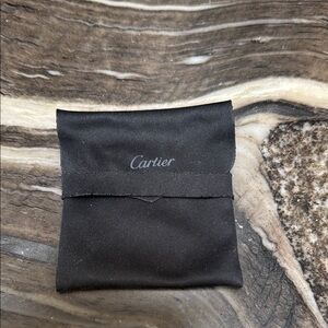Cartier Black Accessory Pouch